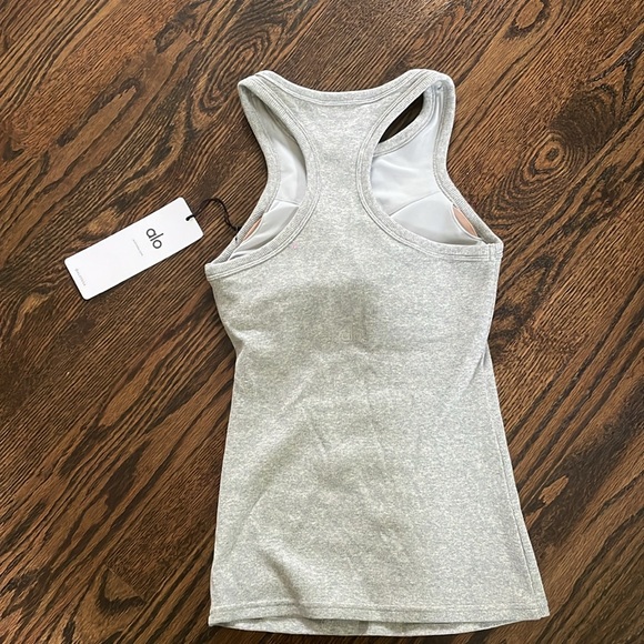 ALO RIBBED ASPIRE FULL LENGTH TANK - Picture 5 of 5